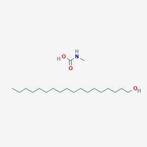 molecular formula C20H43NO3 B14434667 Methylcarbamic acid;octadecan-1-ol CAS No. 83053-42-3