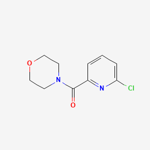 molecular formula C10H11ClN2O2 B1443470 4-[(6-Chloropyridin-2-yl)carbonyl]morpholine CAS No. 720693-08-3