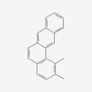 molecular formula C20H16 B14434701 Benz(a)anthracene, 1,2-dimethyl- CAS No. 75975-71-2
