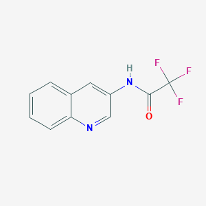 2,2,2-Trifluoro-N-(quinolin-3-yl)acetamide