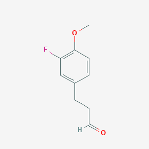 3-(3-Fluoro-4-methoxyphenyl)propanal
