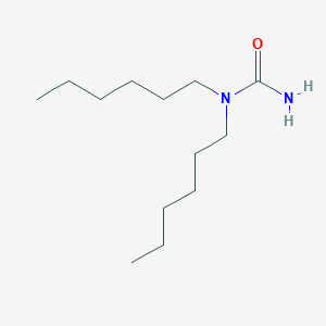 molecular formula C13H28N2O B14434859 n,n-Dihexylurea CAS No. 77464-08-5