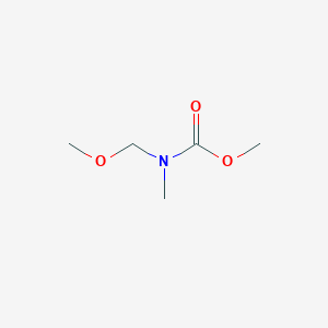 molecular formula C5H11NO3 B14434864 Methyl (methoxymethyl)methylcarbamate CAS No. 76469-93-7