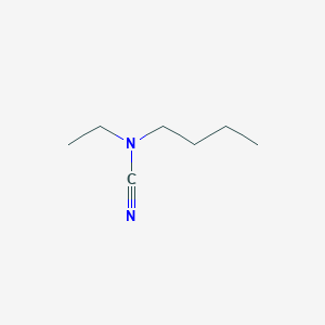 molecular formula C7H14N2 B14434977 Butyl(ethyl)cyanamide CAS No. 77464-02-9