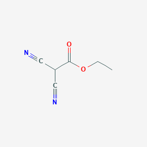 molecular formula C6H6N2O2 B14435070 Ethyl dicyanoacetate CAS No. 74908-84-2