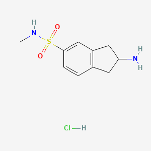 2-Amino-indan-5-sulfonic acidmethylamide hydrochloride