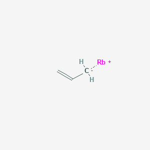 molecular formula C3H5Rb B14435232 prop-1-ene;rubidium(1+) CAS No. 76217-03-3