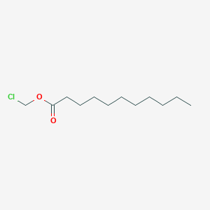 molecular formula C12H23ClO2 B14435254 Chloromethyl undecanoate CAS No. 77877-96-4