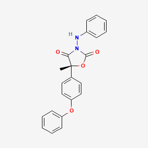 molecular formula C22H18N2O4 B1443526 (R)-famoxadone CAS No. 332061-45-7