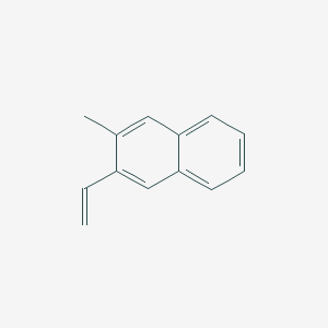 molecular formula C13H12 B14435317 2-Ethenyl-3-methylnaphthalene CAS No. 76293-32-8