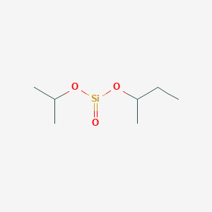 molecular formula C7H16O3Si B14435476 Silicic acid, 1-methylethyl 1-methylpropyl ester CAS No. 77699-50-4