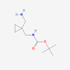 tert-Butyl ((1-(aminomethyl)cyclopropyl)methyl)carbamate