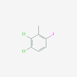 molecular formula C7H5Cl2I B1443556 2,3-Dichloro-6-iodotoluene CAS No. 1803766-69-9