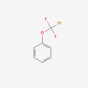 molecular formula C7H5BrF2O B14435573 [Bromo(difluoro)methoxy]benzene CAS No. 78031-09-1