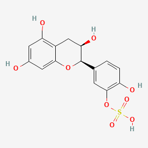 molecular formula C15H14O9S B1443576 Epicatechin-3'-sulfate CAS No. 1038922-77-8