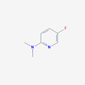 molecular formula C7H9FN2 B1443594 5-氟-N,N-二甲基吡啶-2-胺 CAS No. 1420961-53-0