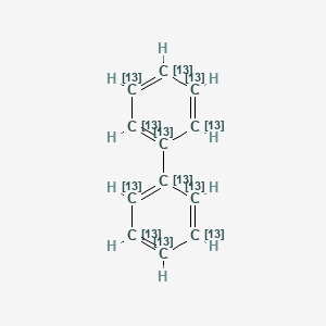 molecular formula C12H10 B1443631 Biphenyl-13C12 CAS No. 104130-36-1