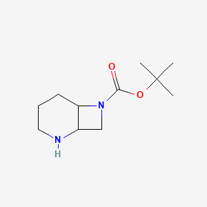 molecular formula C11H20N2O2 B1443662 7-Boc-2,7-diazabicyclo[4.2.0]octane CAS No. 1251004-33-7