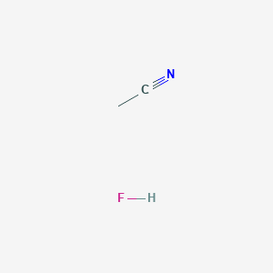 molecular formula C2H4FN B14436772 Acetonitrile, hydrofluoride CAS No. 78971-71-8