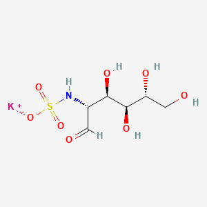 molecular formula C6H12KNO8S B1443687 N-磺酰葡萄糖胺钾 CAS No. 31284-96-5