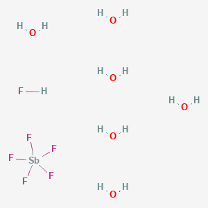 Fluoroantimonic acid hexahydrate