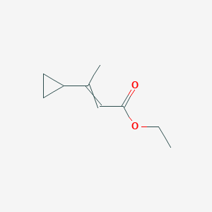 Ethyl 3-cyclopropylbut-2-enoate