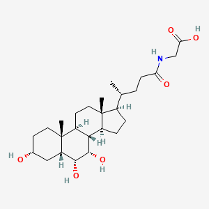 molecular formula C26H43NO6 B1443704 Glycohyocholic acid CAS No. 32747-08-3