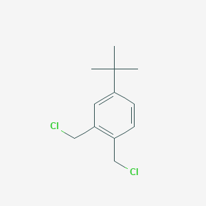 molecular formula C12H16Cl2 B1443710 4-tert-Butyl-1,2-bis(chloromethyl)benzene CAS No. 141788-33-2