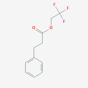 molecular formula C11H11F3O2 B1443711 2,2,2-三氟乙基 3-苯基丙酸酯 CAS No. 23522-66-9
