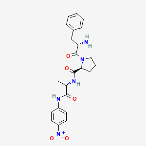 molecular formula C23H27N5O5 B1443712 H-Phe-Pro-Ala-pNA CAS No. 201738-99-0