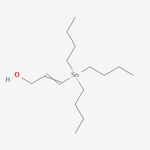 molecular formula C15H32OSn B1443715 2-丙烯-1-醇，3-(三丁基锡基)-，(Z)- CAS No. 74141-13-2