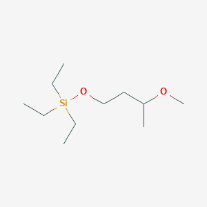 molecular formula C11H26O2Si B14437150 Triethyl(3-methoxybutoxy)silane CAS No. 73993-19-8