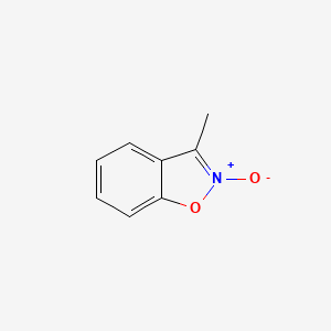 molecular formula C8H7NO2 B14437160 3-Methyl-2-oxo-1,2lambda~5~-benzoxazole CAS No. 75632-99-4