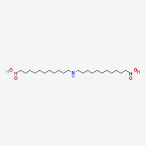 molecular formula C24H47NO4 B1443717 12,12'-Azanediyldidodecanoic acid CAS No. 63071-78-3