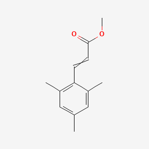 molecular formula C13H16O2 B1443730 Methyl 3-(2,4,6-trimethylphenyl)prop-2-enoate CAS No. 58078-54-9