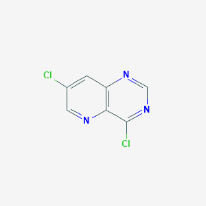 molecular formula C7H3Cl2N3 B1443734 4,7-Dichloropyrido[3,2-d]pyrimidine CAS No. 917757-12-1
