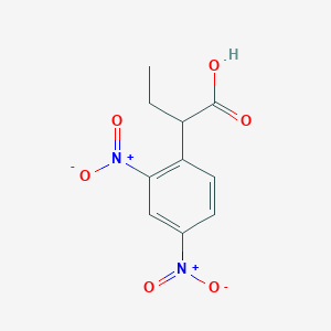 molecular formula C10H10N2O6 B1443738 2-(2,4-Dinitrophenyl)butanoic Acid CAS No. 1418117-86-8