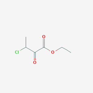 molecular formula C6H9ClO3 B1443740 3-氯-2-氧代丁酸乙酯 CAS No. 50774-86-2
