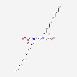 B1443742 Glycine, N,N'-1,2-ethanediylbis[N-dodecyl- CAS No. 51287-40-2