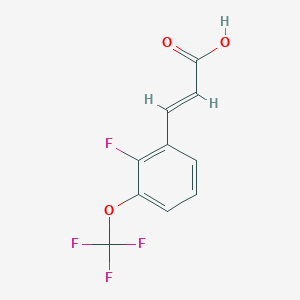 3-(2-Fluoro-3-(trifluoromethoxy)phenyl)acrylic acid