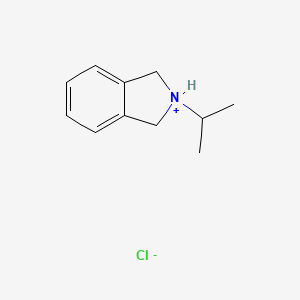 molecular formula C11H16ClN B14437685 N-Isopropylisoindoline hydrochloride CAS No. 73816-64-5