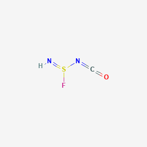 molecular formula CHFN2OS B14437718 Sulfurimidisocyanatidous fluoride CAS No. 80229-01-2