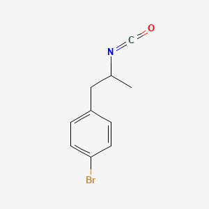 molecular formula C10H10BrNO B1443788 1-Bromo-4-(2-isocyanatopropyl)benzene CAS No. 1082787-37-8