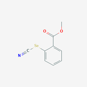 molecular formula C9H7NO2Se B14438153 Methyl 2-selenocyanatobenzoate CAS No. 78377-05-6
