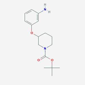 Tert-butyl 3-(3-aminophenoxy)piperidine-1-carboxylate