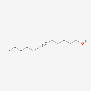 molecular formula C12H22O B14438246 Dodec-6-YN-1-OL CAS No. 77389-11-8