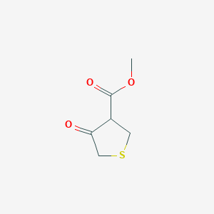 molecular formula C6H8O3S B144383 Methyl 4-Oxotetrahydrothiophene-3-carboxylate CAS No. 2689-68-1