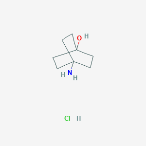 4-Aminobicyclo[2.2.2]octan-1-ol hydrochloride