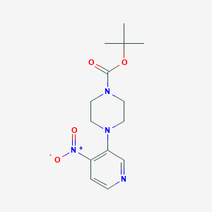 tert-Butyl 4-(4-nitropyridin-3-yl)piperazine-1-carboxylate