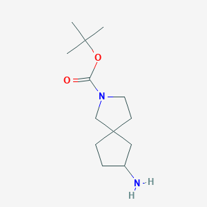 tert-Butyl 7-amino-2-azaspiro[4.4]nonane-2-carboxylate
